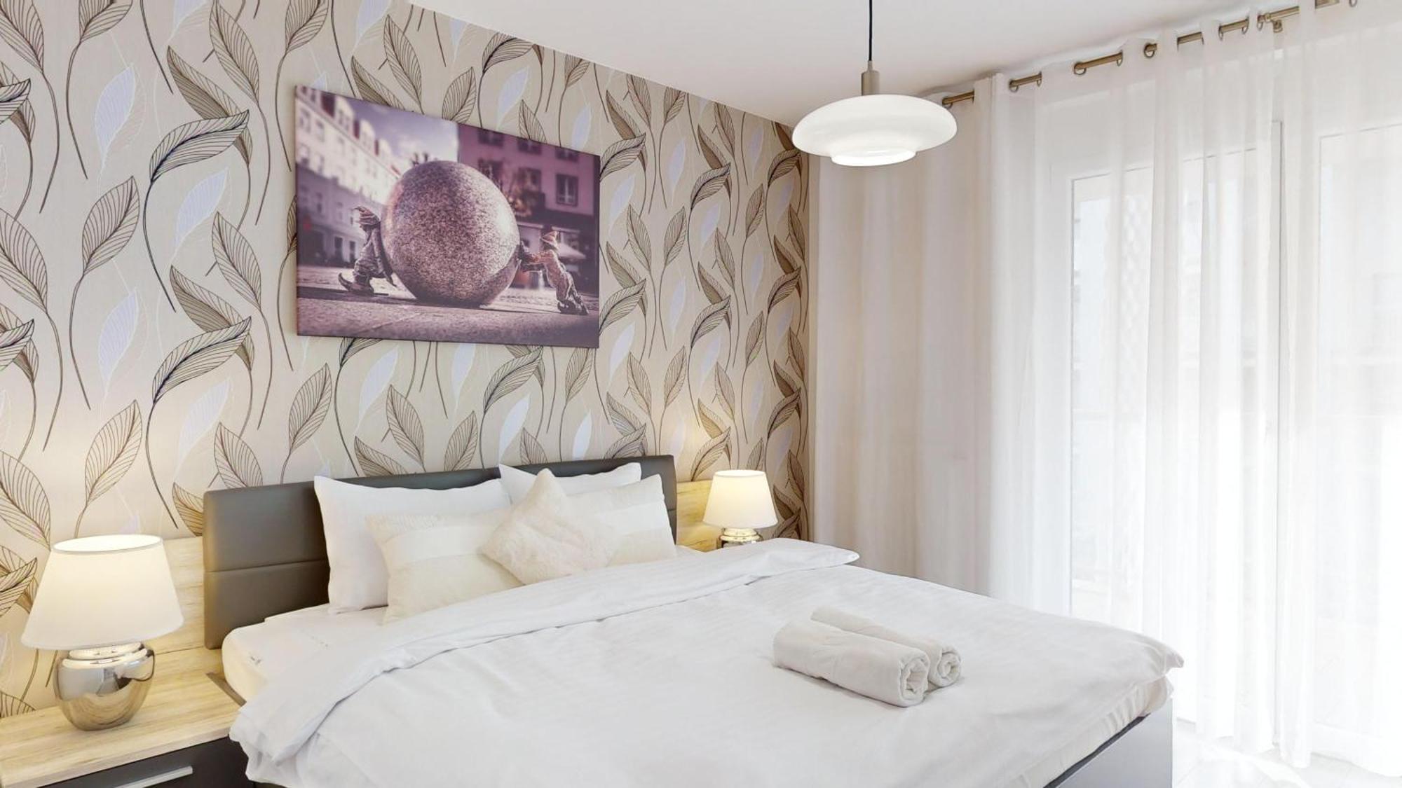 Family House By The River Odra -Panoramic Terrace - 3Room Apartment With 2 Separate Bedrooms And 2 Balconies By Wroapart-Pl- Perfect For Family & Business Stays Wroclaw Ngoại thất bức ảnh